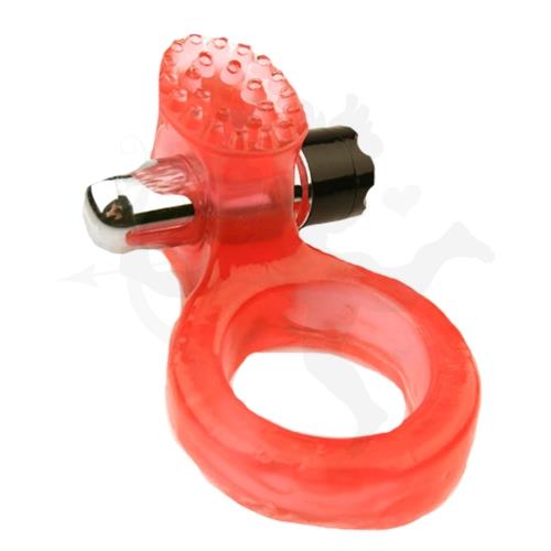 Retardan te de la eyaculación en forma de anillo con vibrador